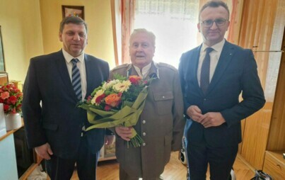 Zdjęcie do 92. urodziny Kazimierza Morgasia, uczestnika Powstania Warszawskiego