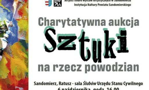 Zdjęcie do Aukcja Charytatywna dla Powodzian. 6 października godz 16.00 Ratusz Sandomierz.