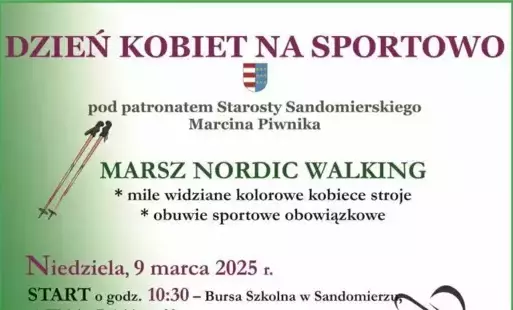 Zdjęcie do DZIEŃ KOBIET NA SPORTOWO w Powiecie Sandomierskim