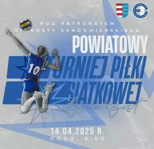 Powiatowy Turniej Piłki Siatkowej Dziewcząt Szkół Ponadpodstawowych