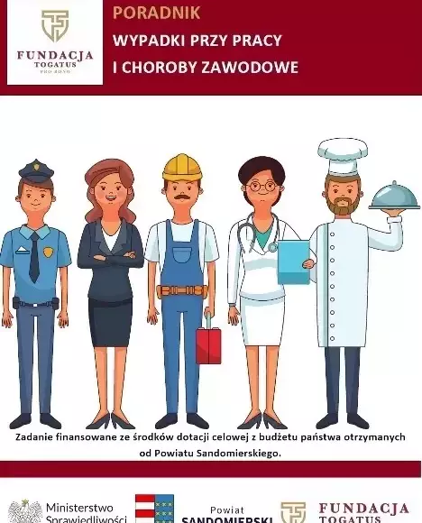 Biuletyn pt. "WYPADKI PRZY PRACY I CHOROBY ZAWODOWE".