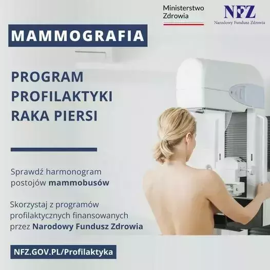 W najbliższym czasie w powiecie sandomierskim, Panie będą mogły skorzystać z bezpłatnych badań mammograficznych i cytologicznych.