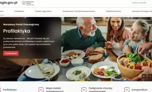 Ministerstwo Zdrowia uruchomiło nowy portal: – Narodowy Portal Onkologiczny