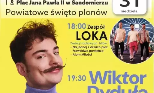 MOC w ziarnach ukryta — powiatowe święto plonów w Sandomierzu już 31 sierpnia!
