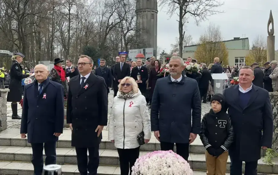 Uroczystości z okazji 107. rocznicy odzyskania przez Polskę Niepodległości w Sandomierzu.