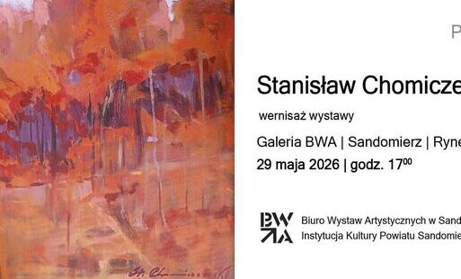 Wernisaż wystawy malarstwa Stanisława Chomiczewskiego pt. "Pejzaż" w Galerii BWA w Sandomeirzu