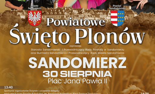 POWIATOWE ŚWIĘTO PLONÓW SANDOMIERZ 2026 