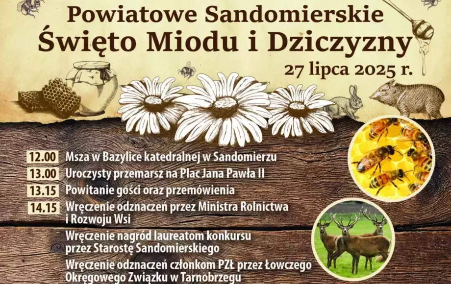 Powiatowe Sandomierskie Święto Miodu